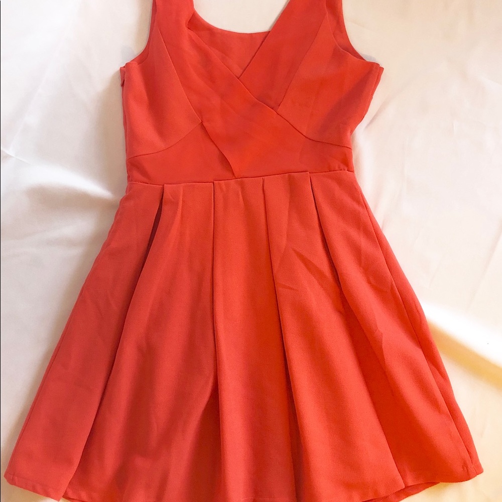 Coral Dress from American Eagle Outfitters